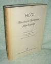 Hegi, Flora Mitteleuropa IV/1